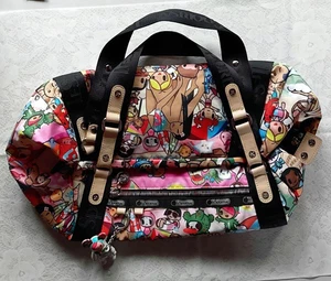 Bolso Bonton Tokidoki Lesportsac con encanto USADO - Imagen 1 de 8