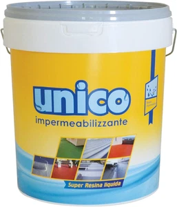 Unico, Super Resina Liquida Impermeabilizzante, Grigio, 5 Kg - Foto 1 di 12
