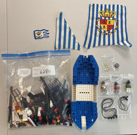 Lego Pirates Imperial Armada Flagship 6280 100% Complete