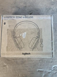 Logitech Zone Wireless Bluetooth Binaural Headset A00082 - New Open Box - Picture 1 of 4