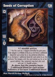 Seeds of Corruption [AH set] - VTES card - Imagen 1 de 2