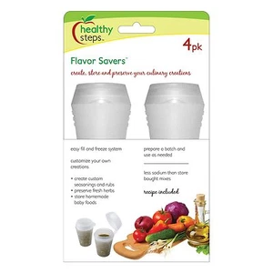 Jokari Healthy Steps Flavor Savers - Herb / Seasoning Freezer Storage Containers - Picture 1 of 2