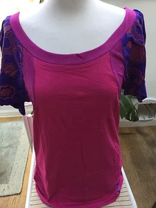 T-Shirt Chupa Chups T-Shirt S Teenager Mädchen Frau dunkelrosa brandneu - Bild 1 von 6