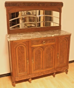 Antik Buffet Jugendstil Anrichte Esszimmer ca.1900 Jh. - Bild 1 von 14