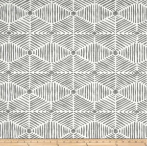 Premier Prints Heni Summerland grau Slub Baumwollstoff 54" breit mal 32" - Bild 1 von 1