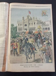 Le petit journal 1900 515 exposition universelle Paris Pavillon  Indes Anglaises - Picture 1 of 3