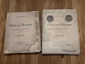 Bücher Les Châteaux Royaux de Saint-Germain-en-laye 1124-1789 Band I und II (2) - Bild 1 von 11