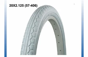 Copertone grigio 20X2.125 (57-406) per bicicletta carrozzina sedia a rotelle - Foto 1 di 1