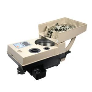 Automatic Coin Counter Coin Sorter Coin Counting Digital Machine 220V - Picture 1 of 4