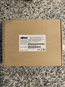 Wago Lean-Managed-Switch Ethernet 852-1813 /010-000, 8 Ports 2 Slots - Picture 1 of 3