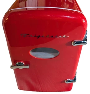 Frigidaire 6-Can Mini Retro Beverage Fridge - Red - Picture 1 of 4