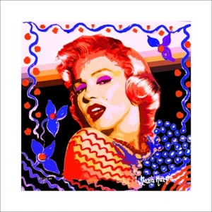 MARIA MURGIA "Serie Pop Art: Marilyn Monroe" cm 50x50 Edizione limitata 1/8 - Foto 1 di 6