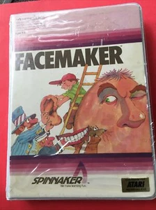 FACEMAKER (Atari 400/800/XL/XE, 1983, Spinnaker FMK) Brand New/Sealed! - Picture 1 of 9