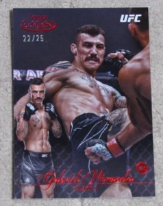 2024 Topps Gold Label UFC Gabriel Miranda RC Rookie Red Parallel /25 - Bild 1 von 2