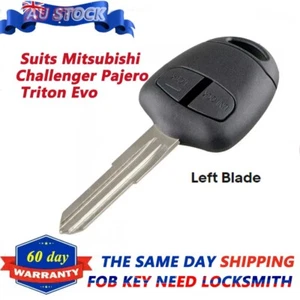 Carcasa de llave de repuesto de 1 pieza para Mitsubishi L200 Shogun Lancer OUTLANDER 2 botones - Imagen 1 de 1