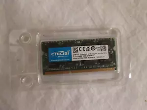 Crucial Kit 8GB 1 4GB DDR3L 1600MHz PC3L-12800 Laptop Memory CT51264BF160B - Picture 1 of 2