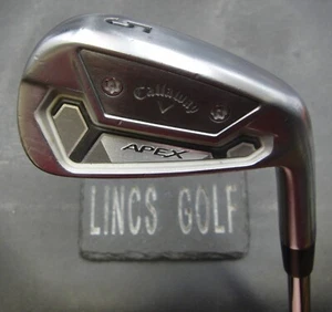 Callaway Apex TCB 5 Iron Extra Stiff Steel Shaft Golf Pride Grip - Picture 1 of 5