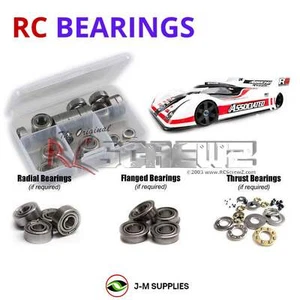 RCScrewZ Metal Shielded Bearings ass084b for Associated RC12 R6 1/12 4021 | SET - Picture 1 of 15