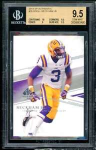 Odell Beckham Jr. Rookie Card 2014 SP Authentic #29 BGS 9.5 (10 9.5 9 9.5)