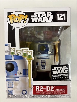Funko R2 D2 Jabba's Skiff #121 STAR WARS Smugglers Bounty Exclusive NEW & BOXED - Image 1 of 4
