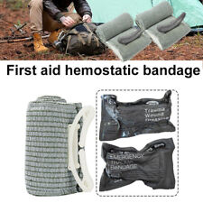 2PCS 4" Trauma Bandage Emergency Israeli Style Battle Wound Dressing First Aid