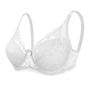Women Push Up Bra Sexy Lingerie 32-42 A B C D Lace Underwire Bralette Brassiere - Picture 1 of 21