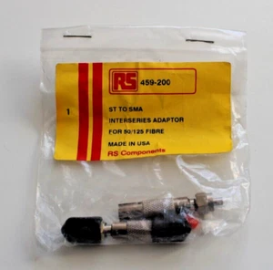 ST to SMA Interseries Adaptor for 50/125 Fibre (RS 459-20) - Picture 1 of 1