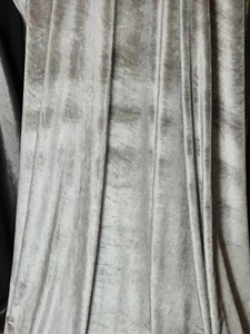 TELA DE TERCIOPELO GRIS PLATA CALIDAD COREANA 1 MTR... 58 PULGADAS DE ANCHO - Imagen 1 de 10