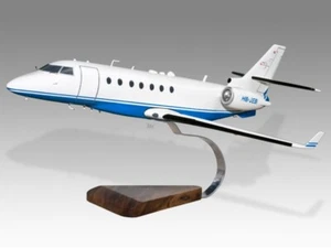 Israel Aerospace Industries IAI-1126 Galaxy Desk Wood Airplane Model Small 1/72 - Picture 1 of 12