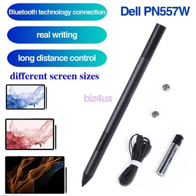 Dell PN557W Active Stylus Pen W55CJ Black For XPS, Latitude, Inspiron, Precision - Image 1 of 4