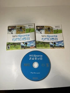 Wii Sports Nintendo Wii !!! W/ Sleeve Rare And Manual TESTED WORKS - Picture 1 of 4