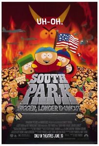 "SOUTH PARK BIGGER LONGER & UNCUT" Poster [Licensed-NEW-USA] 27x40" Theater Size