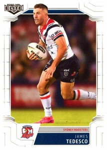 2020 SYDNEY ROOSTERS NRL Card JAMES TEDESCO Elite - Picture 1 of 2