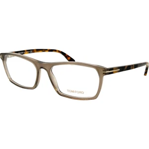 Tom Ford TF5295 Mens Plastic Eyeglass Frame 020 Grey Havana 56-17 Italy w Case - Picture 1 of 6