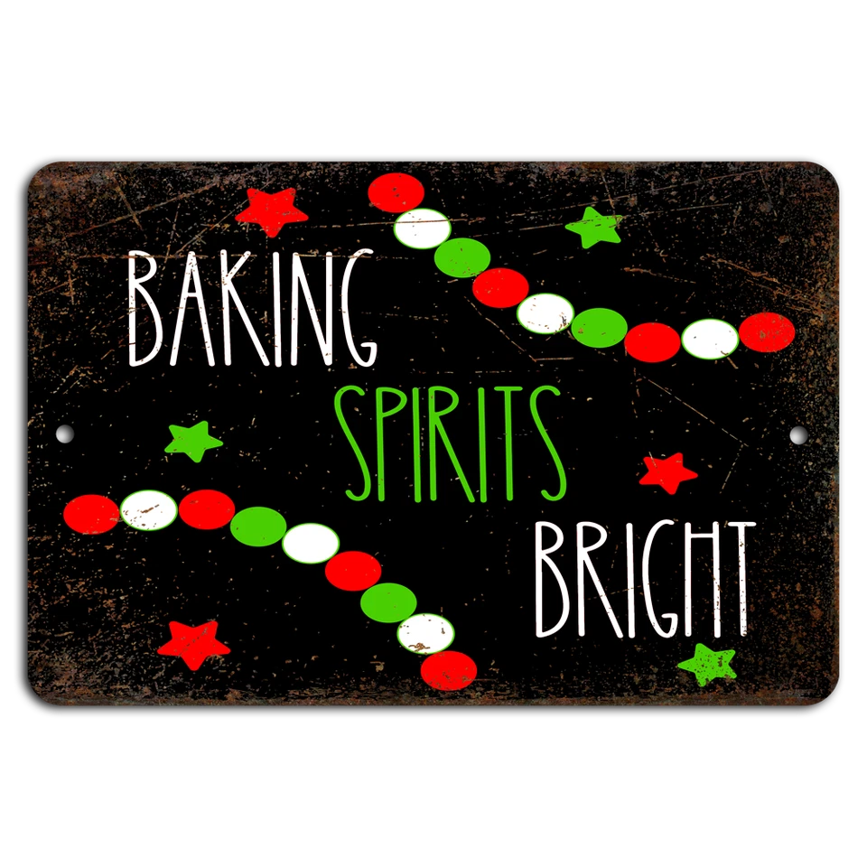 Rustic Festive Charm: Baking Spirits Bright - Image 1 of 1