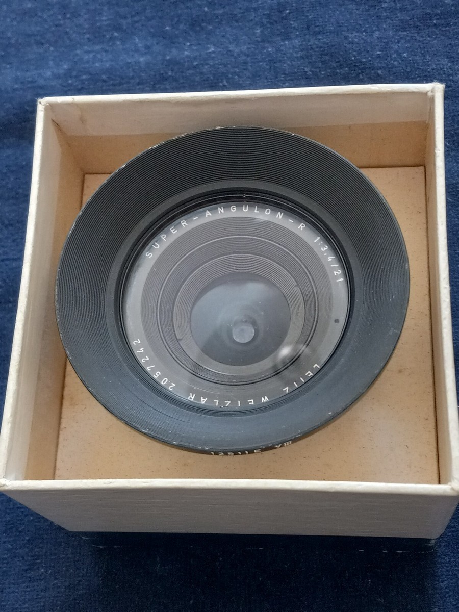 ライカ SUPER-ANGULON-R 1:4/21 LEITZ WETZLAR Leitz Wetzlar Super-Angulon-R 21mm F/4 [11813] | LENS-DB.COM