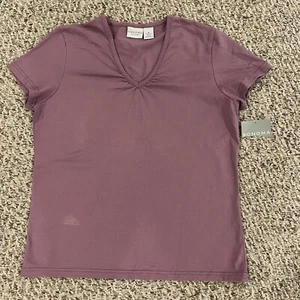 Sonoma V-Neck Shirt Damen Kurzarm Pullover Neu - Bild 1 von 16