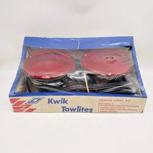 Kit de luces de remolque KWIK TOW LITES de colección tapa maletero Pemco parte TB-12 NUEVO SELLADO - Imagen 1 de 6
