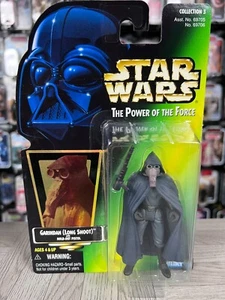 Star Wars - Power of the Force - Garindan (Long Snoot) - grüne Hologrammkarte - Bild 1 von 2