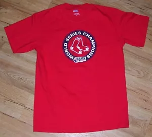 Boston Red Sox 2007 Serie Mundial Lista Camiseta Hombre Talla-Mediana 2 Caras Nueva - Imagen 1 de 7