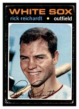 1971 Topps Rick Reichardt #643   Chicago White Sox