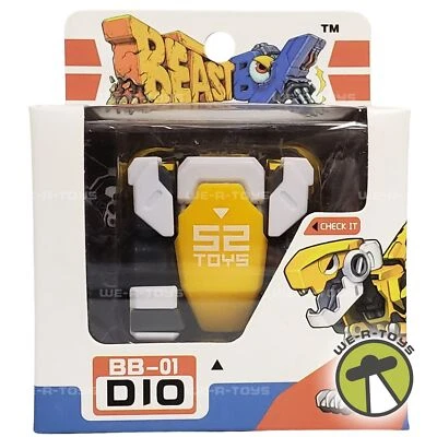 BeastBox BB-01 D10 Transforming Yellow Mech-Box Action Figure NRFB - Image 1 of 4