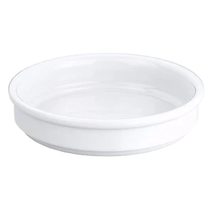 PILLIVUYT FRANCE, CATALAN, FRENCH PORCELAIN ROUND CREME BRULEE DISH, 5.5" DIA - Picture 1 of 4