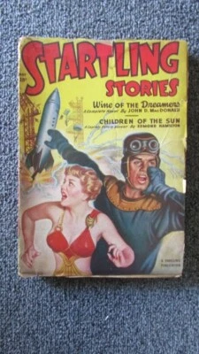 STARTLING STORIES MAGAZINE 1950/05 WINE OF THE DREAMERS JOHN MACDONALD FAIR+ Foto 1 de 2