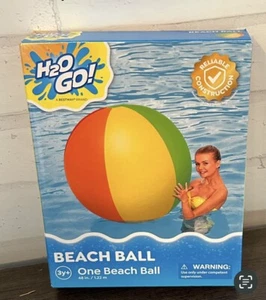 H2O Go 48" Huge Beach Ball- Fun In All Water Swimming Pools Etc **Brand New** - Picture 1 of 1