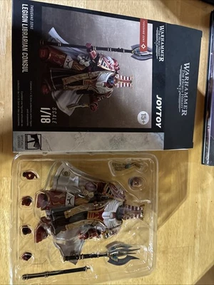 Figura Herejía Joytoy Mil Hijos Legión Bibliotecario Cónsul Warhammer 40K Horus Foto 1 de 4