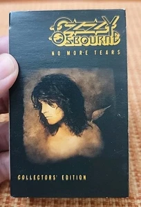 Ozzy Osbourne No More Tears Single Cassette Tape Collectors Edition Sleeve - Picture 1 of 6