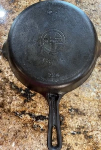 Vintage Griswold Gusseisen Pfanne # 5 724L kleines Logo Erie PA kein Wackeln - Bild 1 von 13