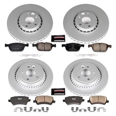 PowerStop CRK5703 Brake Kit For Volvo XC60 2010-2015 Front Rear - Image 1 of 4
