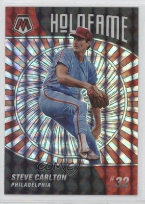 2022 Panini Mosaic Holofame Mosaic Prizm Steve Carlton #HF-10 HOF - Image 1 of 2